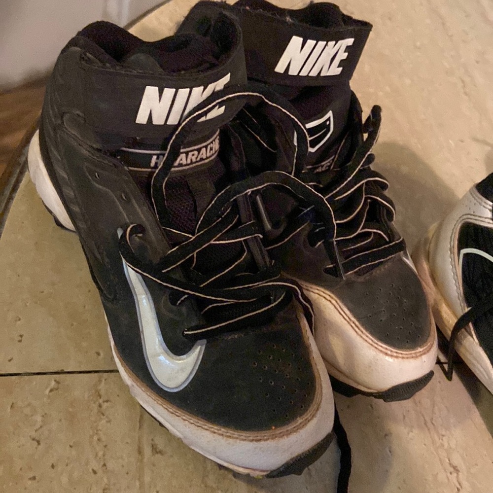 Both Nike and underarmer baseball cleats ( each $26 )